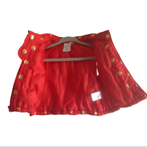 Cute Polka Dot Puffer Vest Baby Girl Sz 3-6 Months - Picture 2 of 6